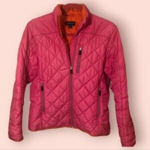Womens Quilted Lands End Jacket Sz s